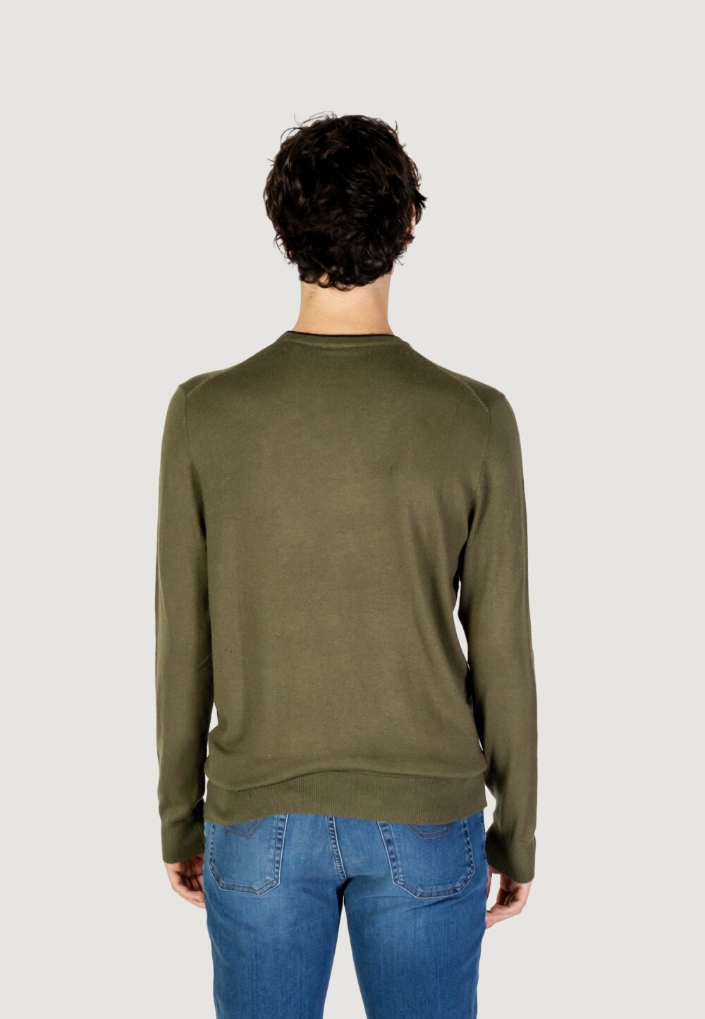 Maglione U.S. Polo Assn. Verde Oliva - Foto 3