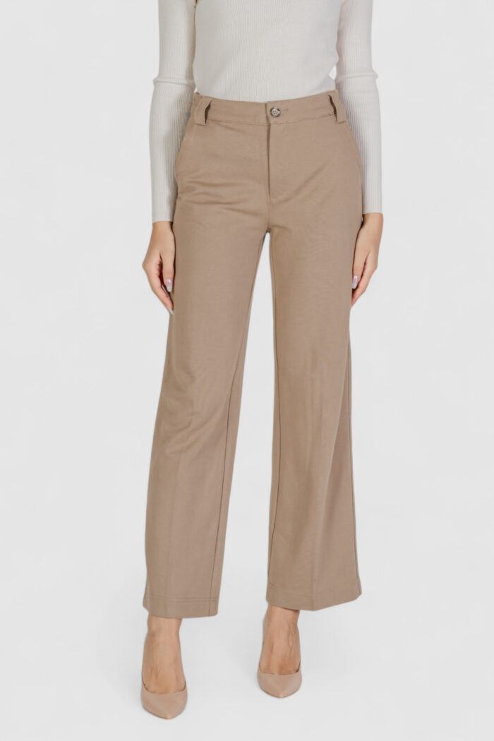 Pantaloni a sigaretta Street One  Beige scuro