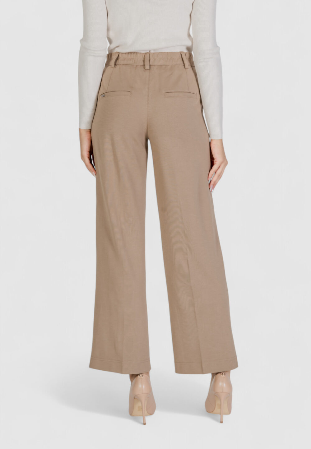 Pantaloni a sigaretta Street One Beige scuro - Foto 2