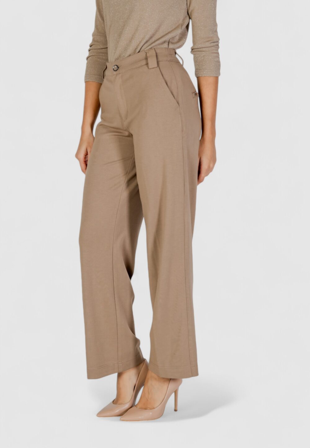 Pantaloni a sigaretta Street One Beige scuro - Foto 6