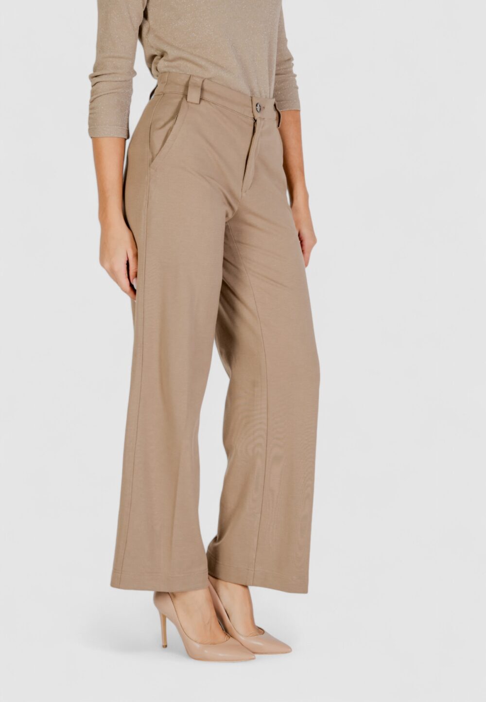 Pantaloni a sigaretta Street One Beige scuro - Foto 7