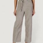 Pantaloni Only onlbleecker mw belt loose cord pant pn Beige chiaro - Foto 1