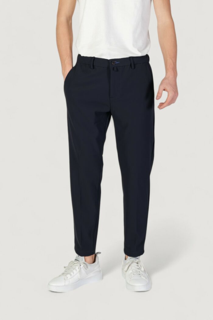 Pantaloni Borghese bologna Blue scuro