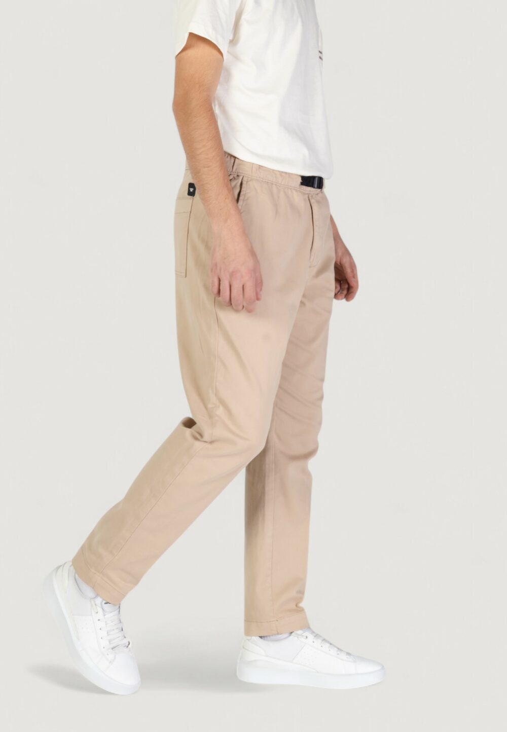 Pantaloni GAS wylliam pocket Beige - Foto 4