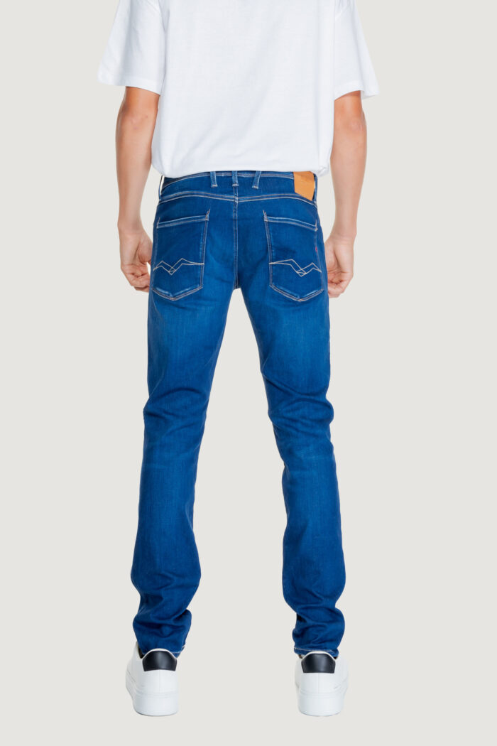 Jeans Replay 11.5 oz hyperflex Denim scuro