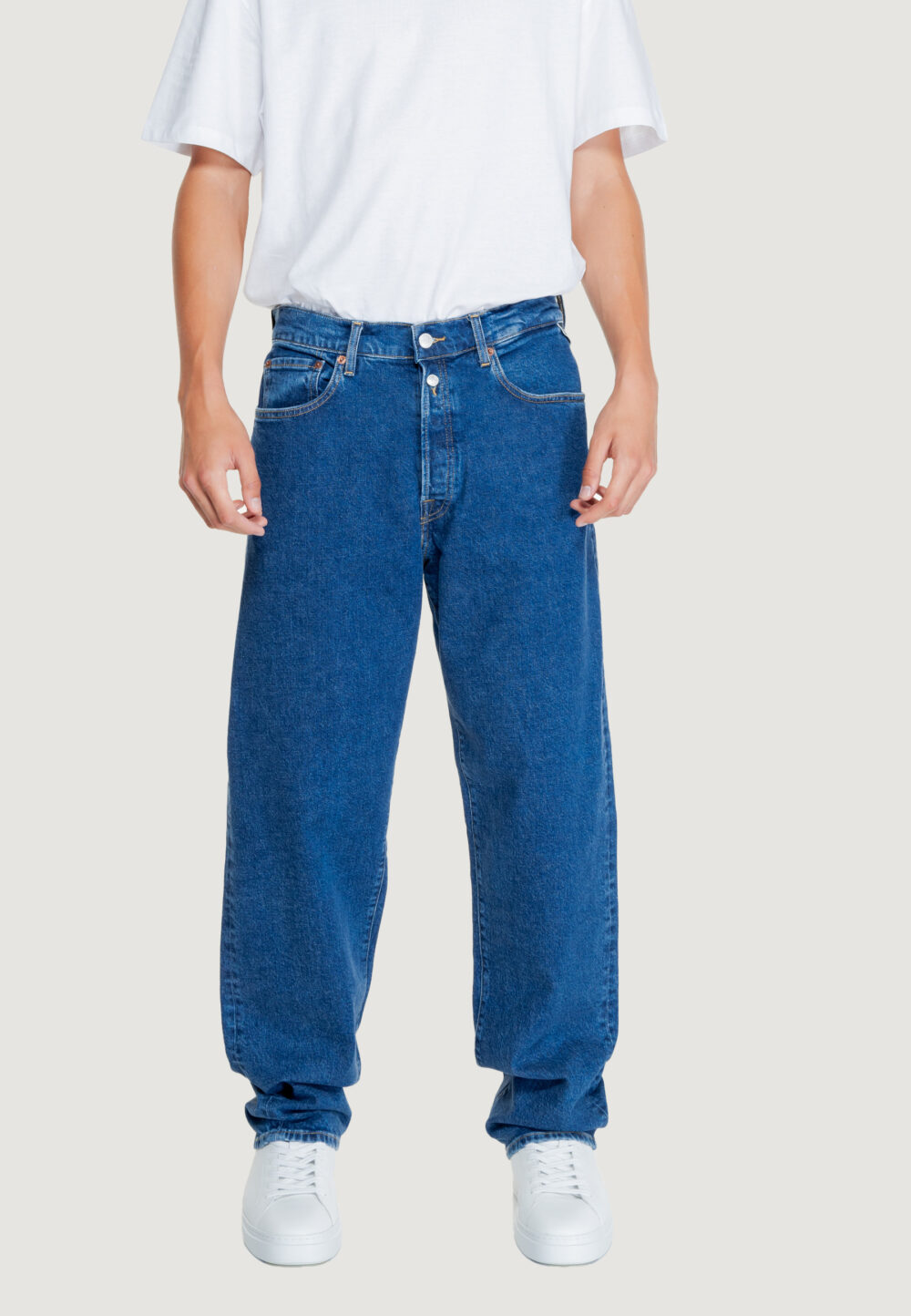 Jeans Replay 13 oz Denim scuro - Foto 1