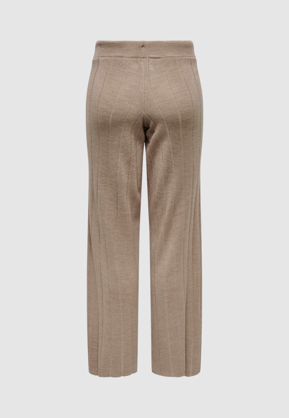 Pantaloni regular Only onltess mw pant knt Beige - Foto 6