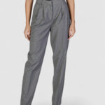 Pantaloni regular Vila Clothes viriley lanya hw pants/bf Grigio - Foto 1