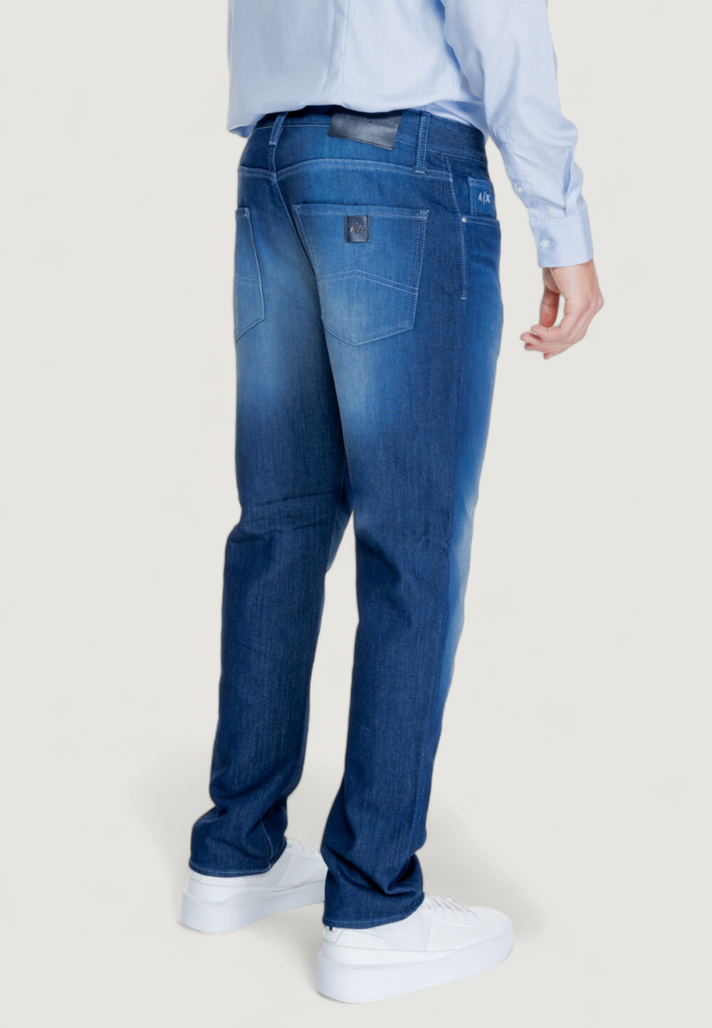 Pantaloni slim Armani Exchange Denim scuro - Foto 4