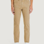 Pantaloni slim Jeckerson john 5 tasche toppa Beige scuro - Foto 1