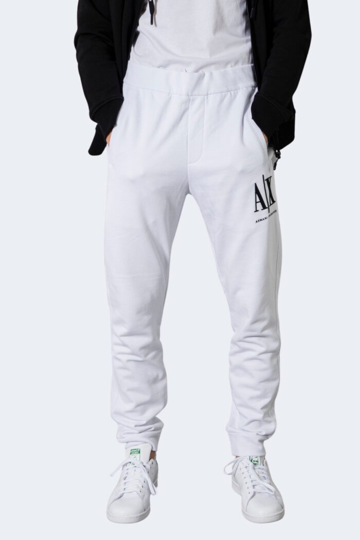 Pantaloni sportivi Armani Exchange  Bianco