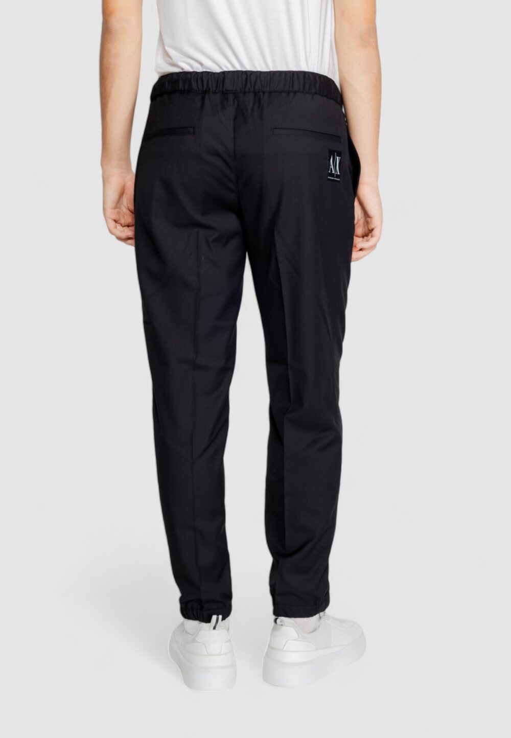 Pantaloni tapered Armani Exchange Nero - Foto 6