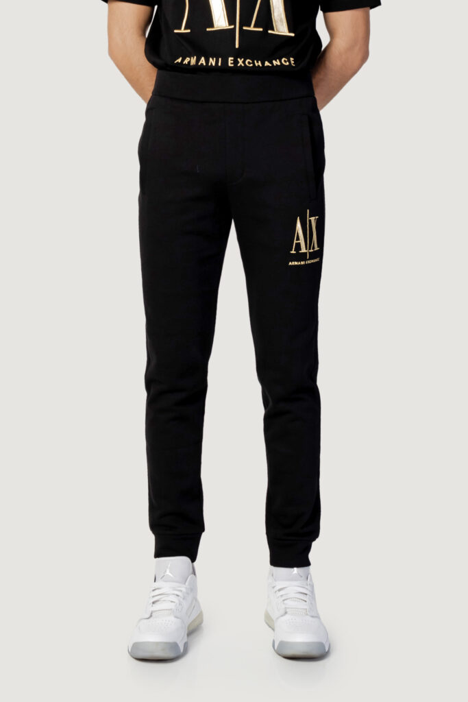 Pantaloni sportivi Armani Exchange  Nero