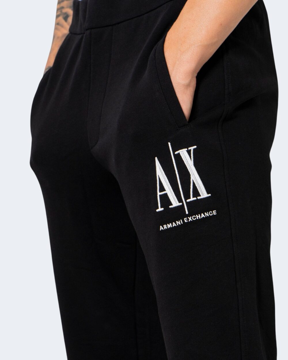 Pantaloni sportivi Armani Exchange Nero - Foto 5