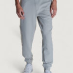 Pantaloni sportivi Calvin Klein shadow embossed logo Grigio - Foto 1