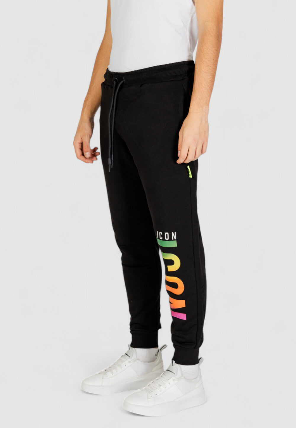 Pantaloni sportivi Icon jogger Nero - Foto 2