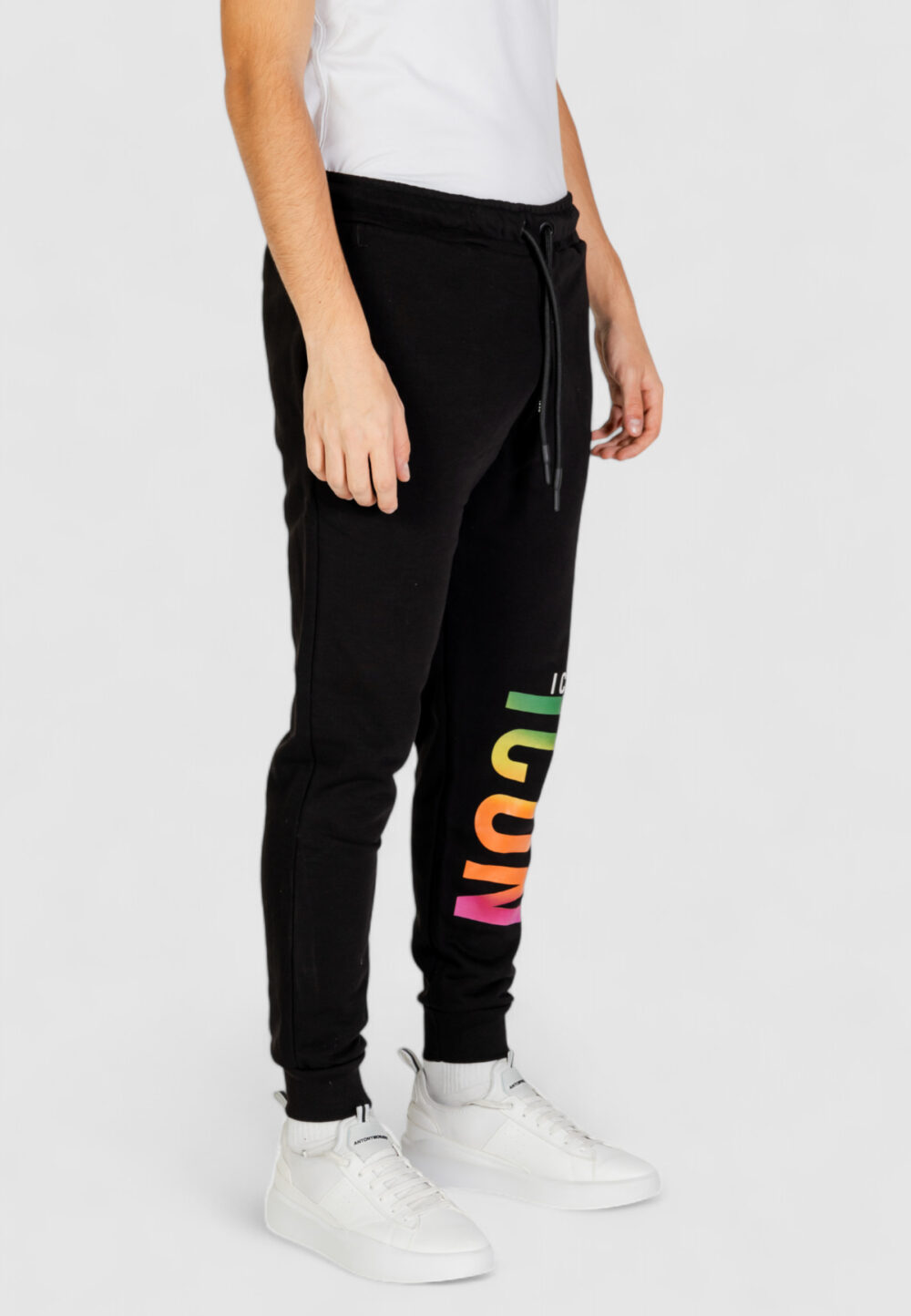 Pantaloni sportivi Icon jogger Nero - Foto 4