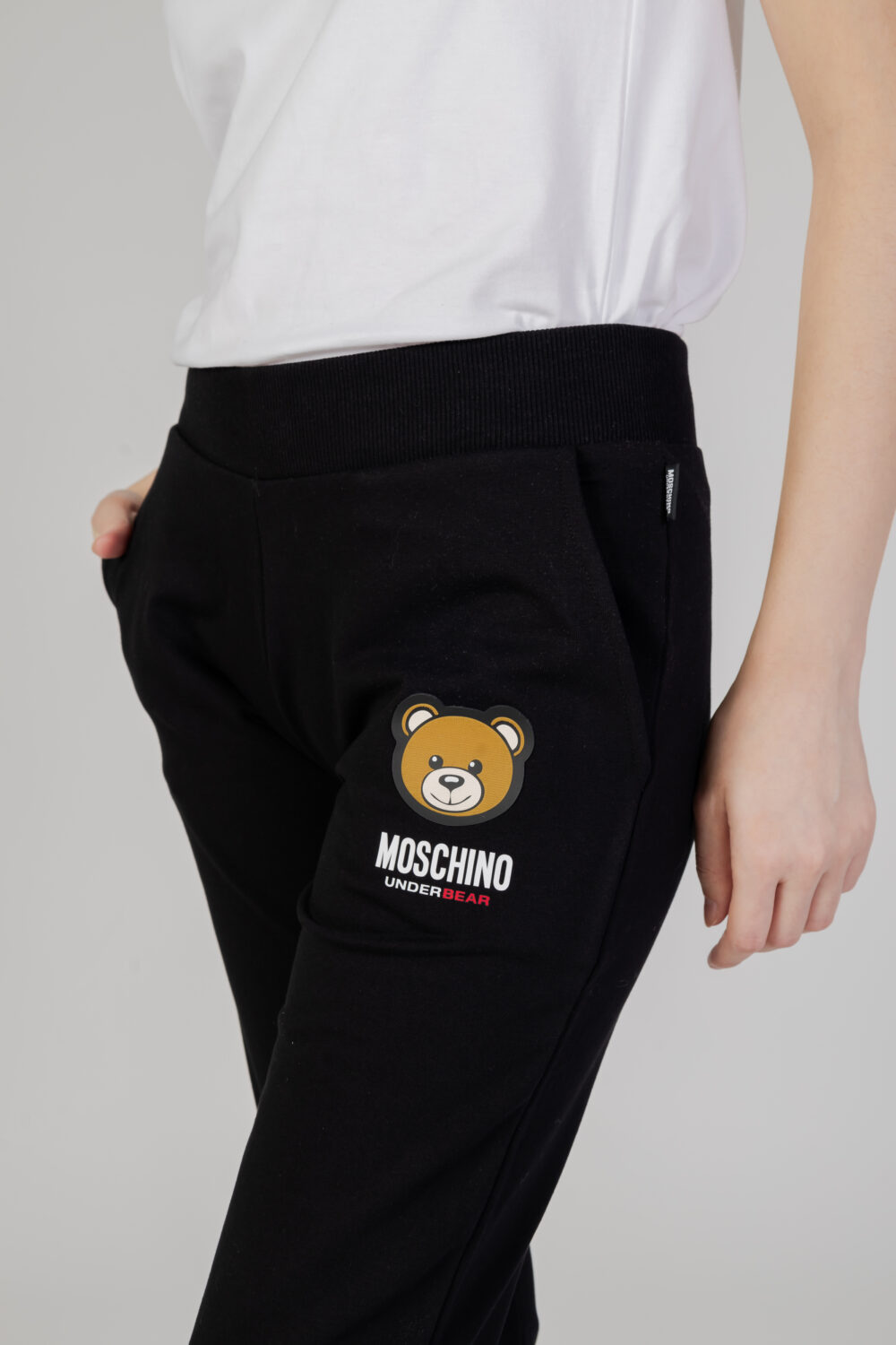 Pantaloni sportivi Moschino Underwear Nero - Foto 2