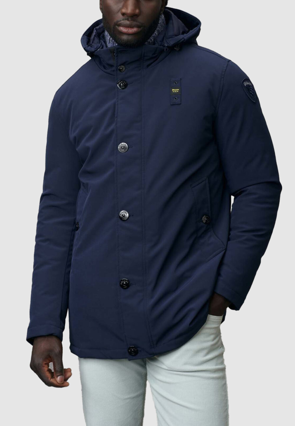 Parka Blauer. chester Blu - Foto 1