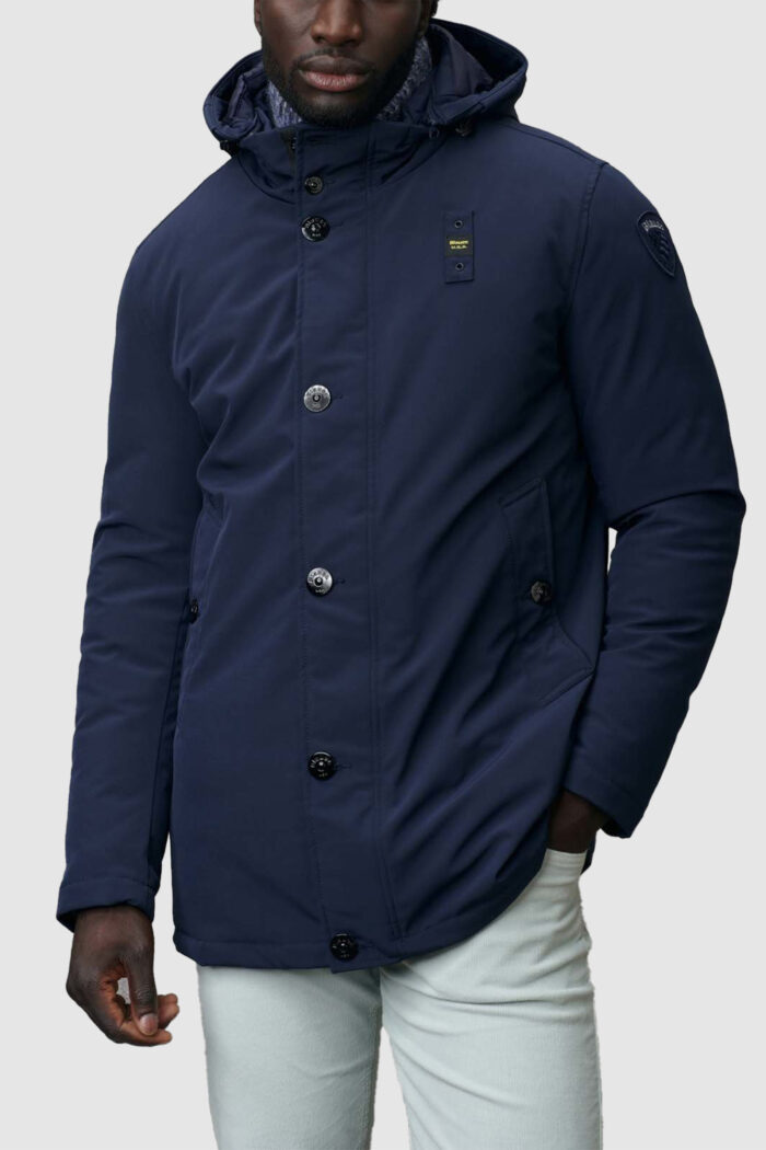 Parka Blauer. chester Blu