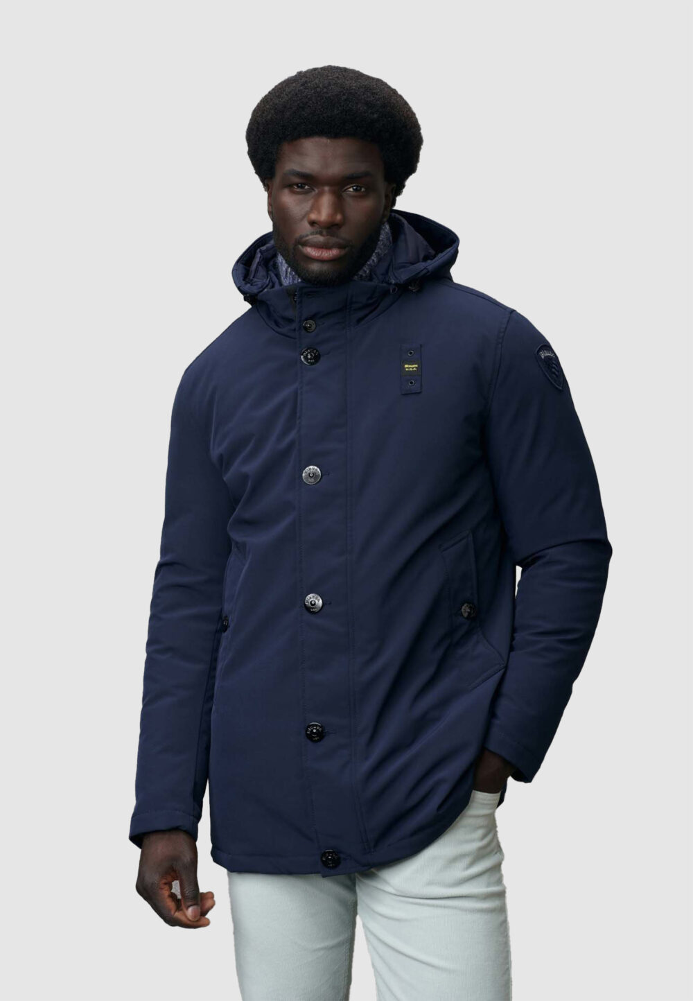 Parka Blauer. chester Blu - Foto 6