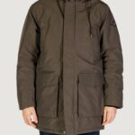 Parka Replay recycled three layers nylon poly Verde Oliva - Foto 1