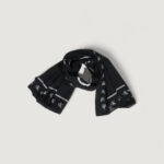 Pashmina Calvin Klein bold mono logo shawl 130x130 Nero - Foto 1