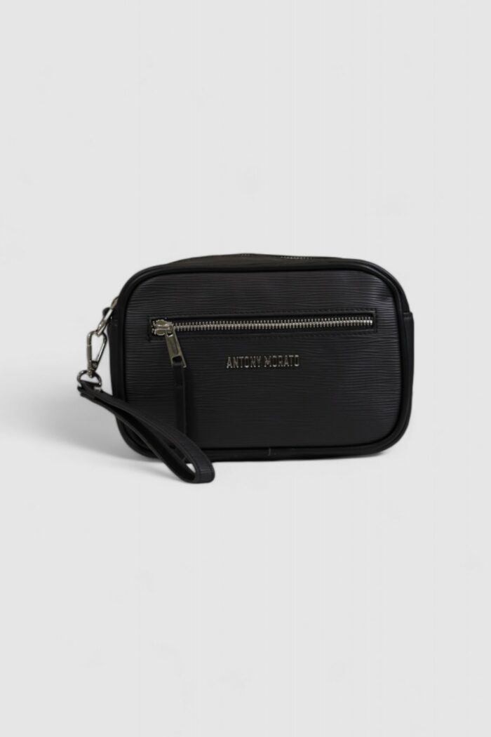 Pochette e beauty Antony Morato faux leather Nero