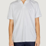 Polo manica corta Calvin Klein Jeans smooth cotton open Bianco - Foto 1