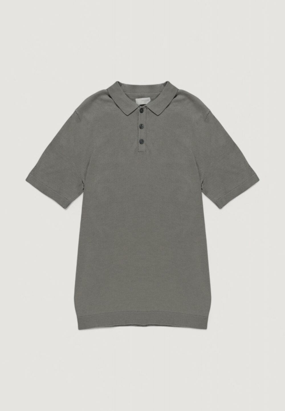 Polo manica corta Jack Jones jpremil knit polo s/s sn Grigio - Foto 1