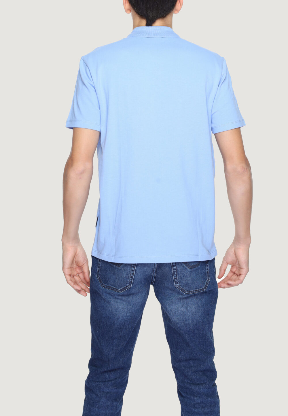 Polo manica corta Napapijri ealis ss sum Blu Chiaro - Foto 2