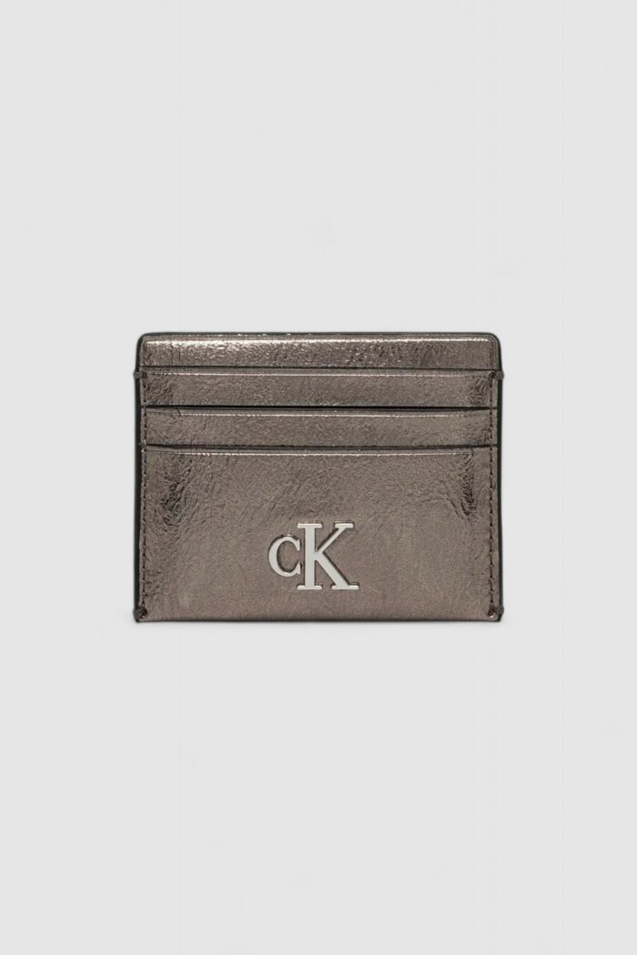 Portacarte Calvin Klein Jeans minimal monogram cardcase Antracite