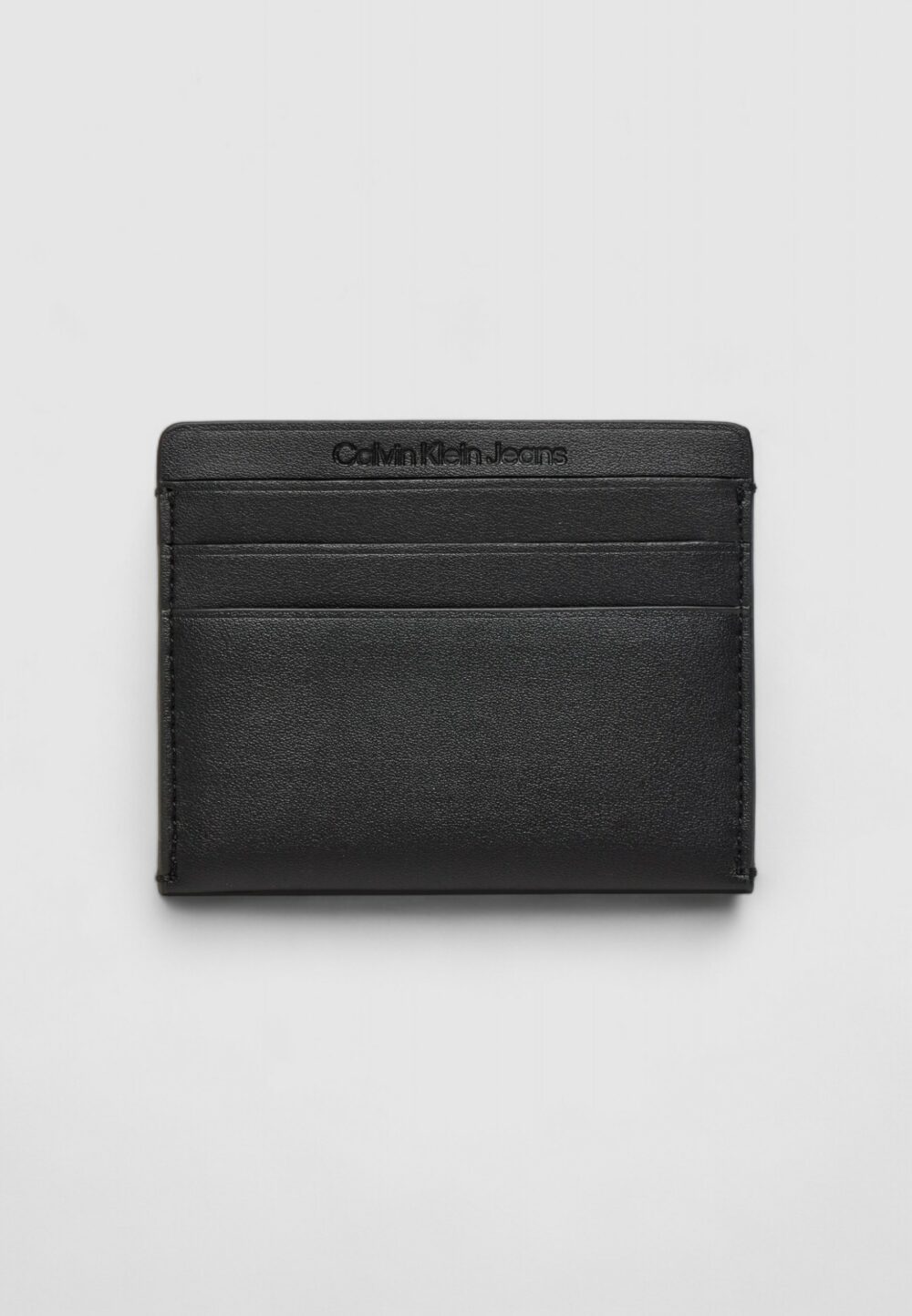 Portacarte Calvin Klein Jeans sculpted cardcase 6cc deboss Nero - Foto 2