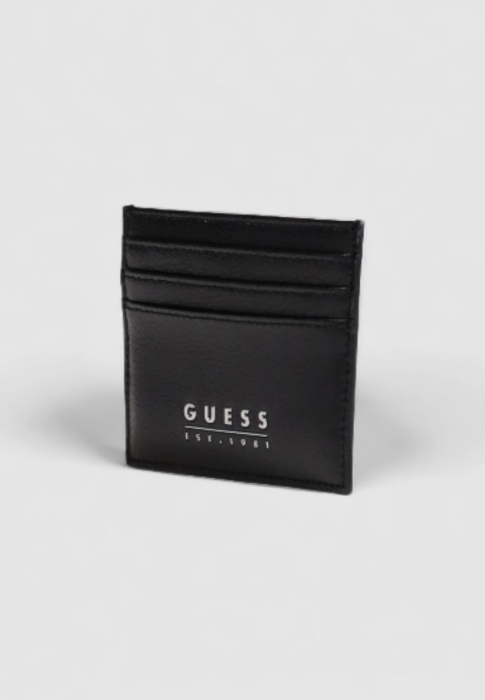 Portacarte Guess mestre card case Nero - Foto 3