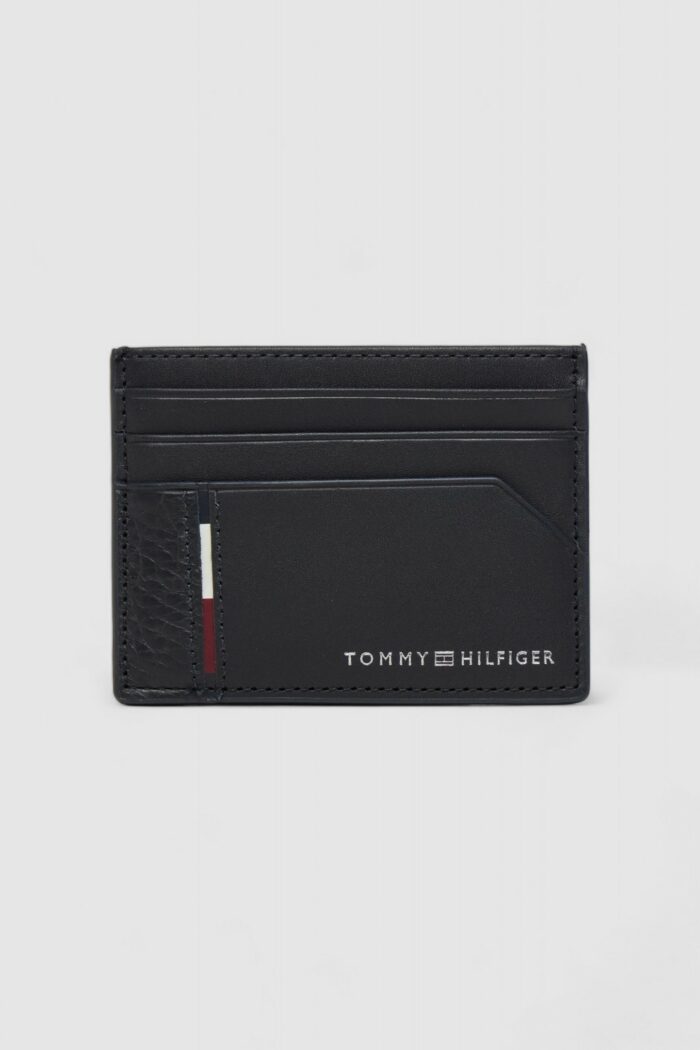 Portacarte Tommy Hilfiger th casual cc holder Blu