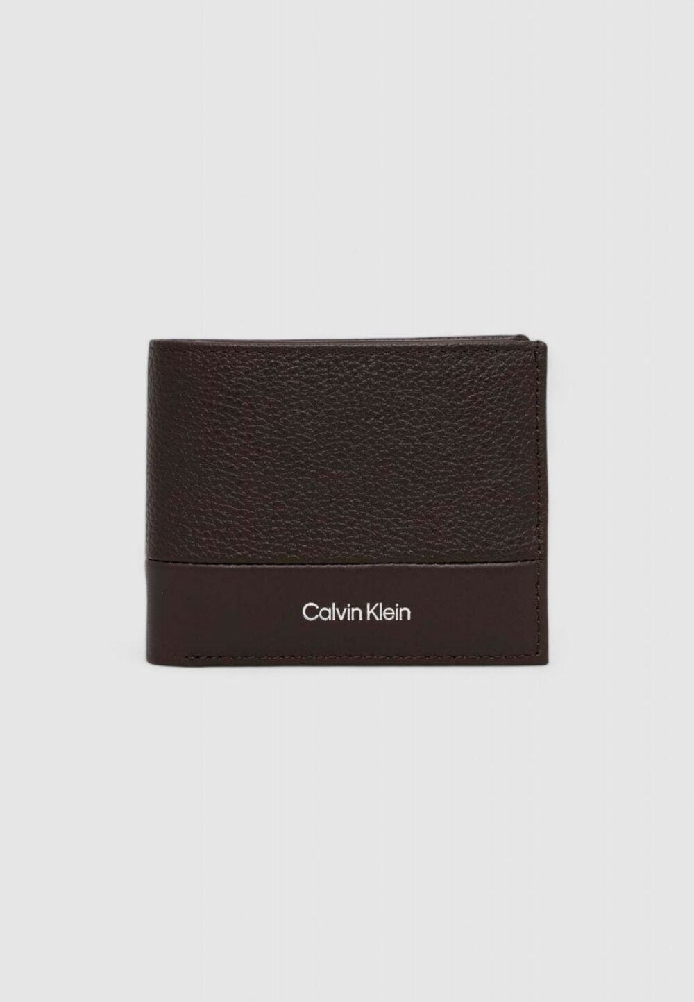 Portafoglio con portamonete Calvin Klein subtle mix bifold 5cc w/coin Marrone - Foto 1