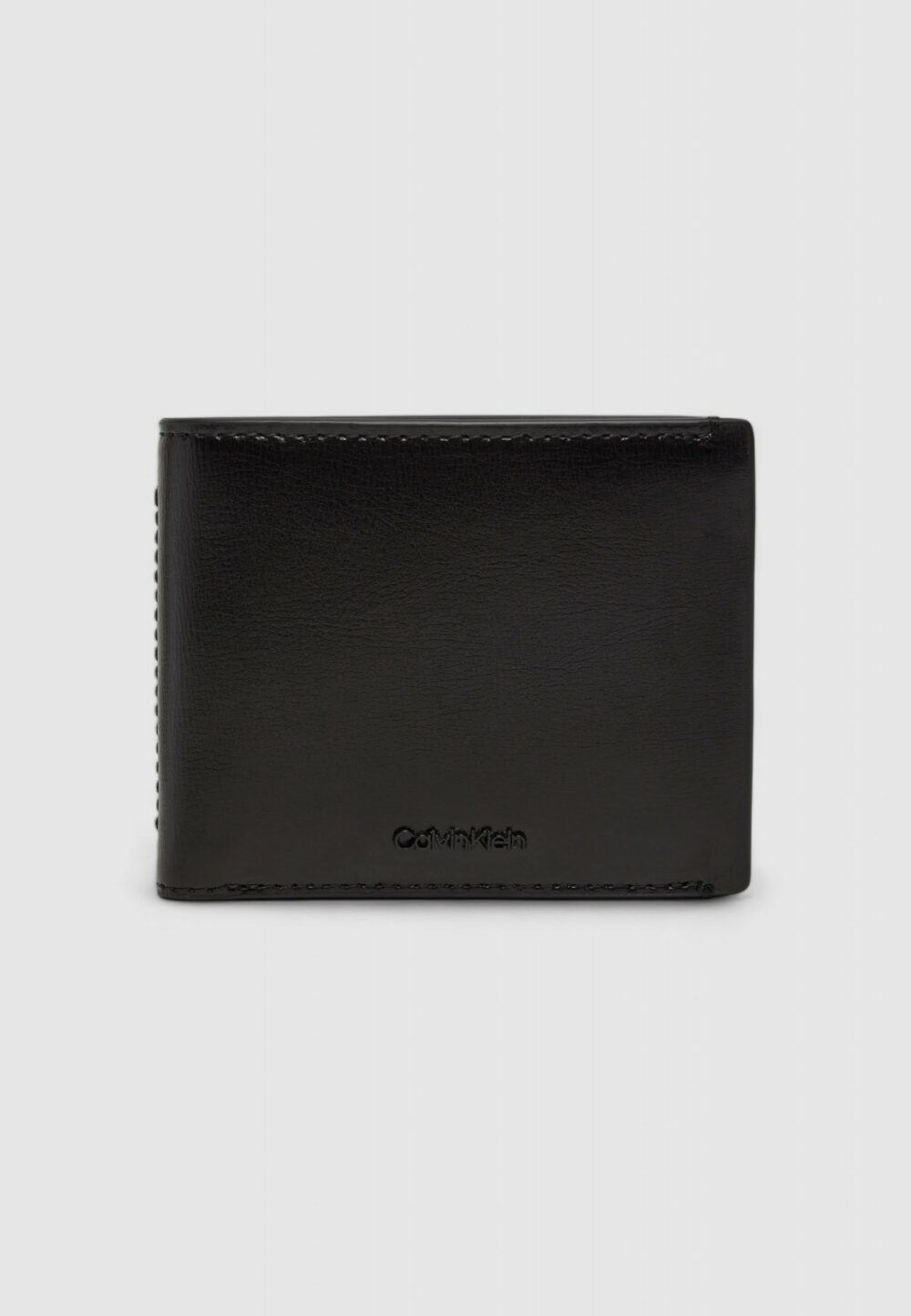 Portafoglio con portamonete Calvin Klein clean esntl bifold 5cc w/coin Nero - Foto 1