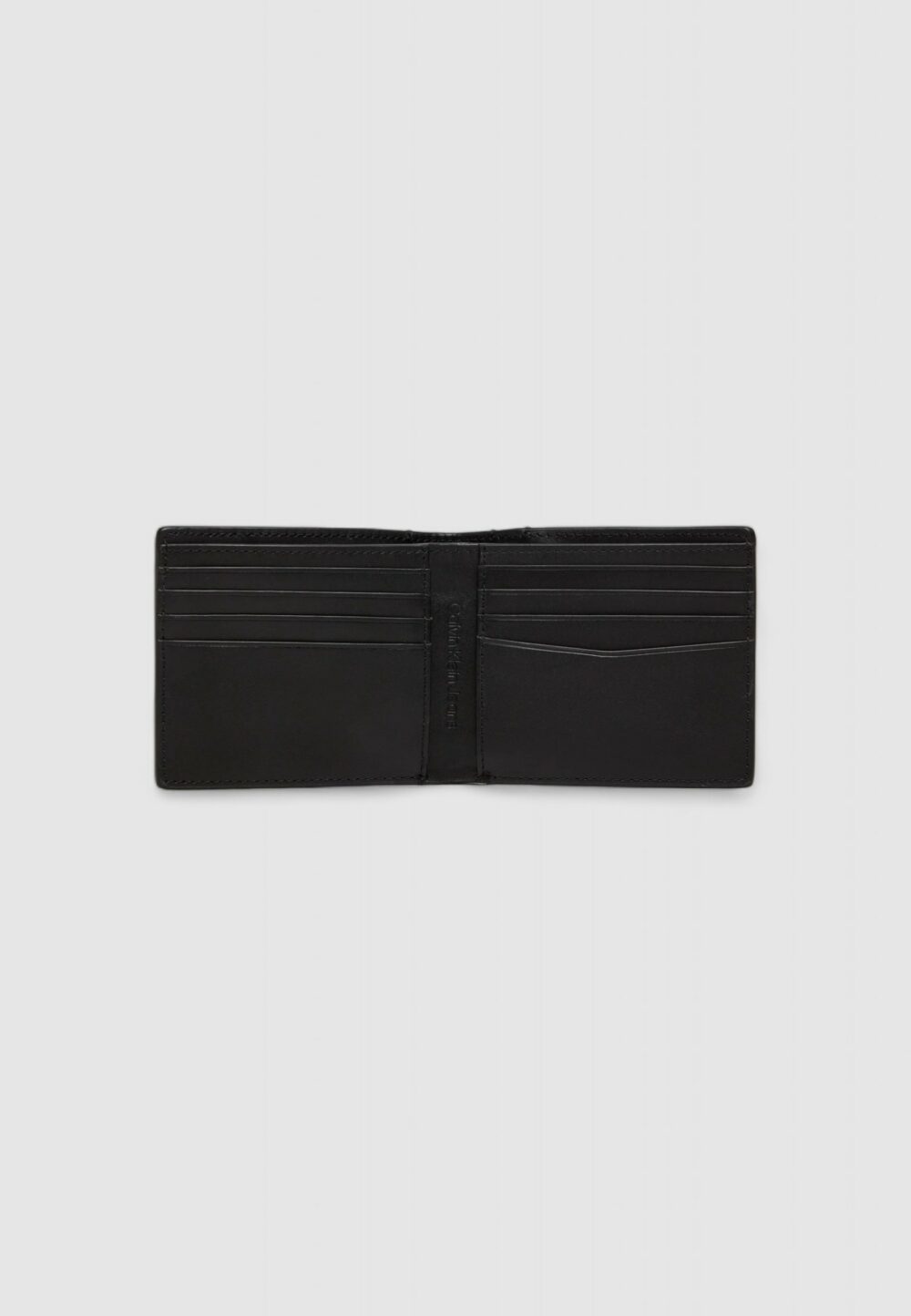 Portafoglio senza portamonete Calvin Klein Jeans aop emboss bifold Nero - Foto 3