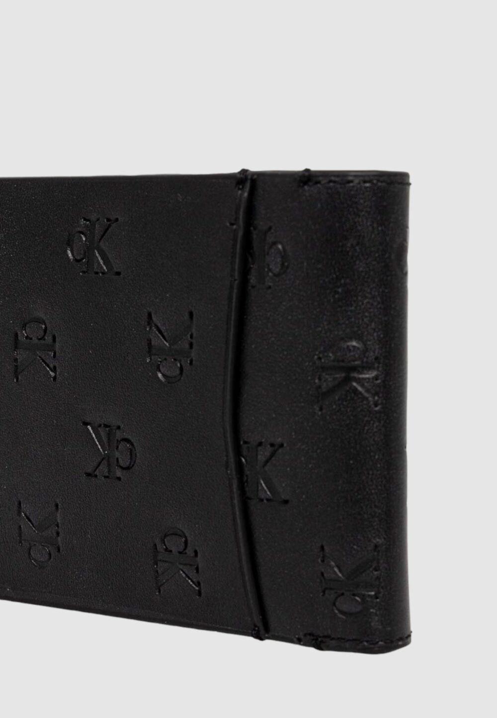 Portafoglio senza portamonete Calvin Klein Jeans aop emboss bifold Nero - Foto 4