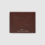 Portafoglio senza portamonete Tommy Hilfiger th premium mini cc wallet Marrone - Foto 1