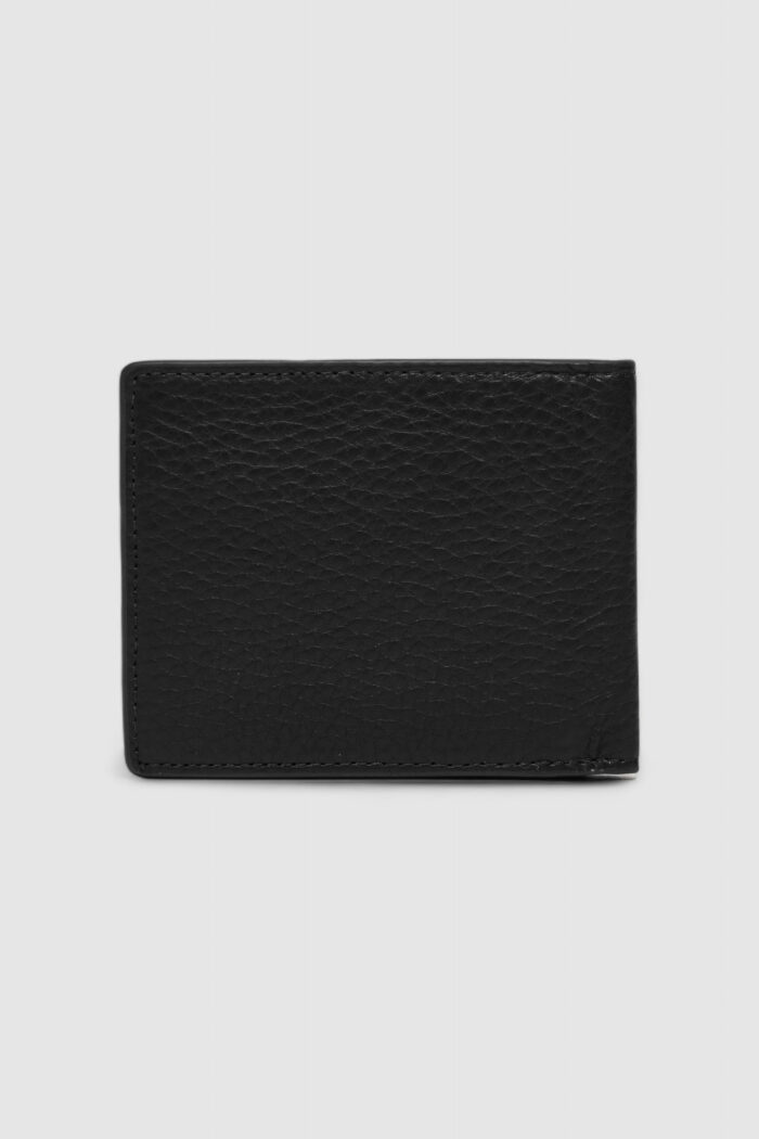 Portafoglio senza portamonete Tommy Hilfiger th casual mini cc wallet Nero