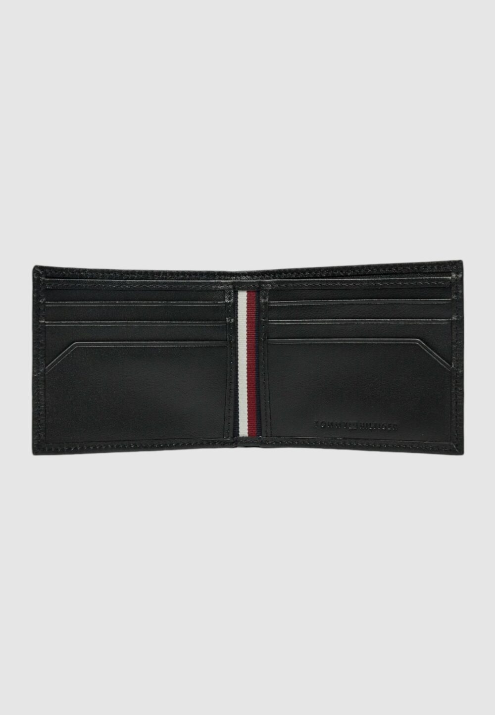 Portafoglio senza portamonete Tommy Hilfiger th premium mini cc wallet Nero - Foto 3