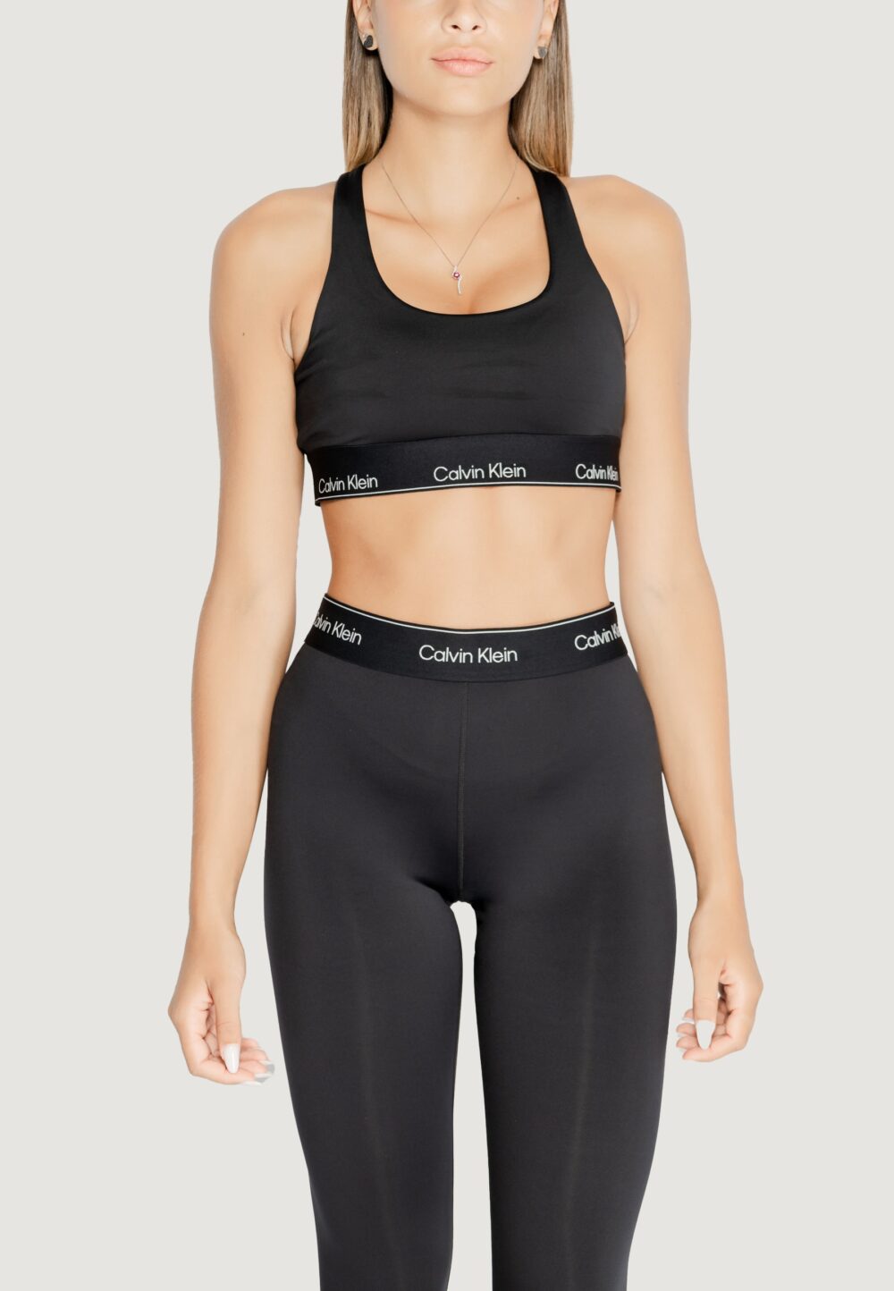 Reggiseno Calvin Klein Sport wo - sports bra Nero - Foto 5