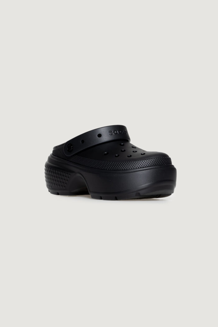 Sandali CROCS stomp clog Nero