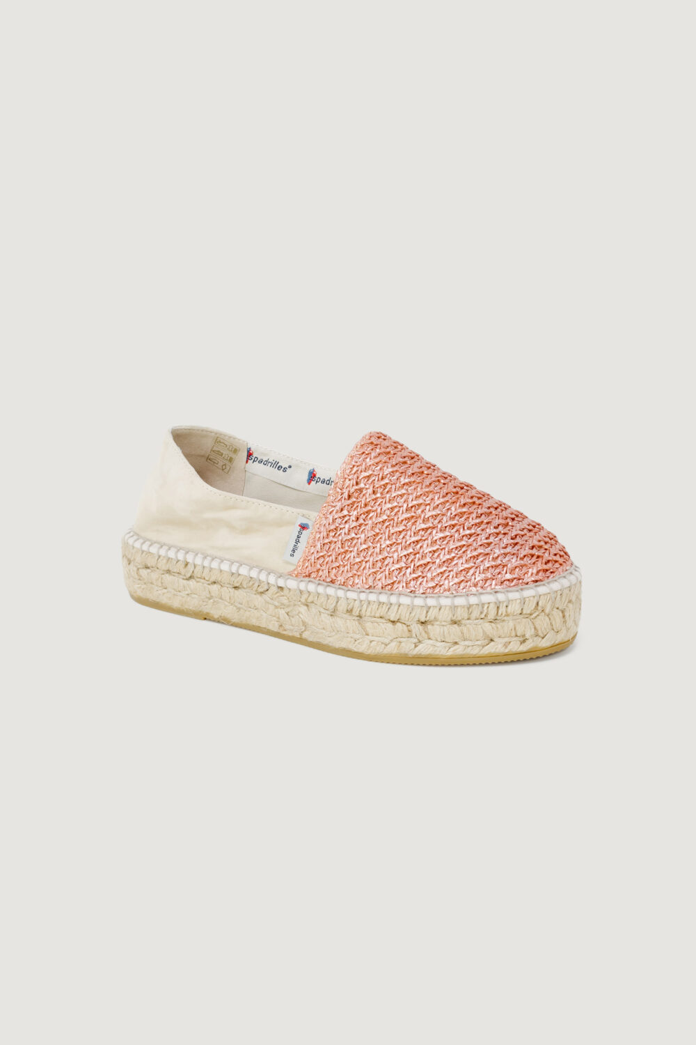 Scarpe basse Espadrilles dommy rafia espadrilles rosa Rosa - Foto 2