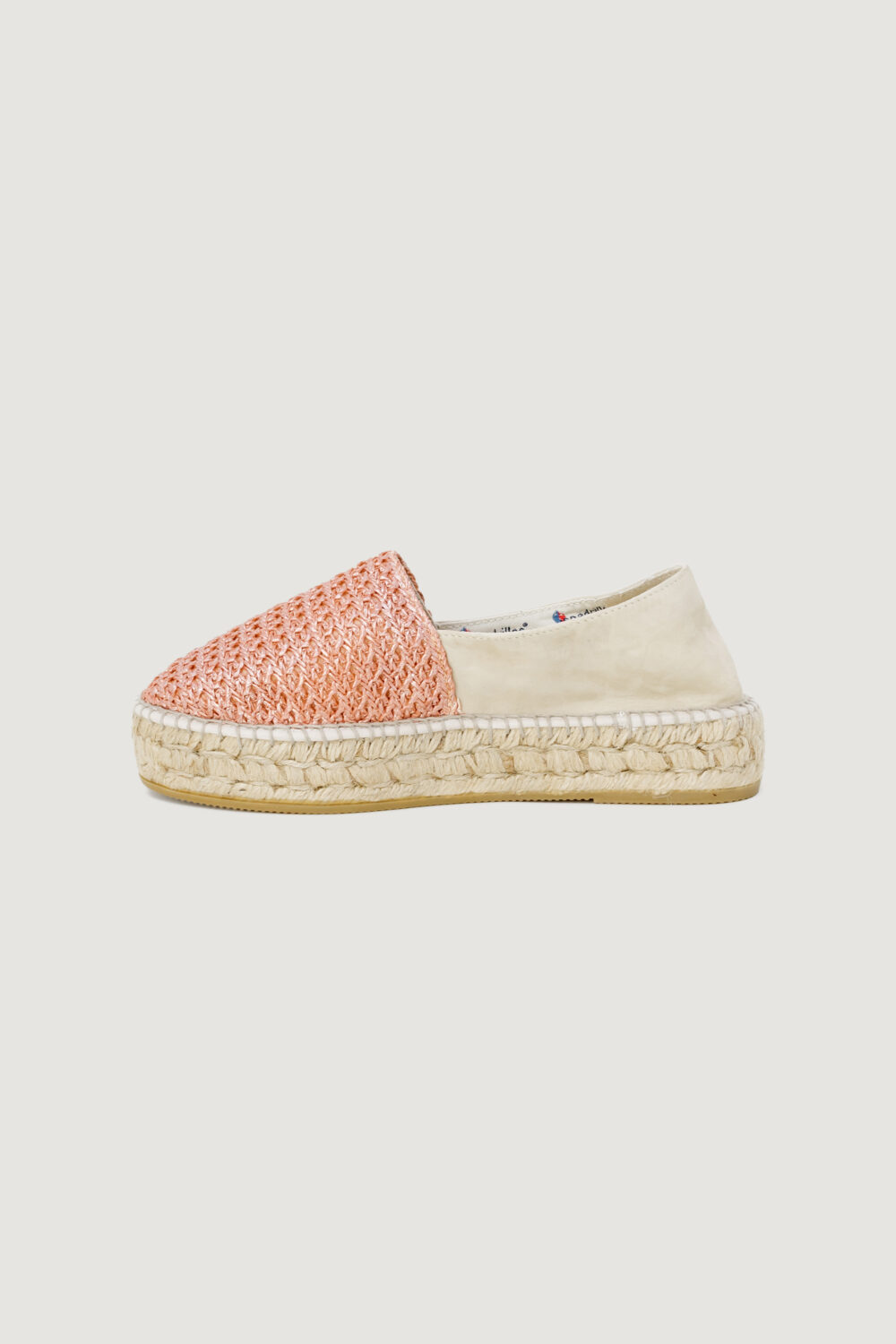 Scarpe basse Espadrilles dommy rafia espadrilles rosa Rosa - Foto 3