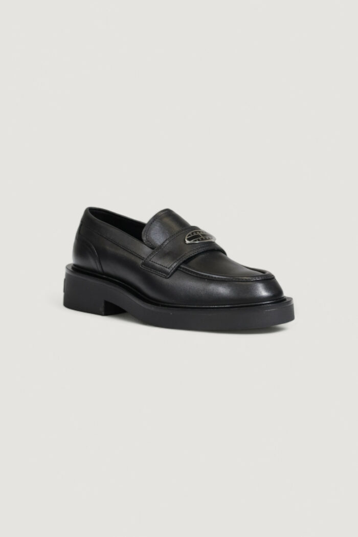 Scarpe basse Tommy Hilfiger tjw flat loafer Nero