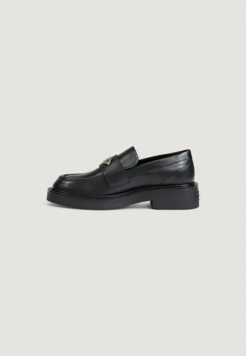 Scarpe basse Tommy Hilfiger tjw flat loafer Nero - Foto 3