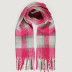 Sciarpa Only onlmia check scarf cc Rosa - Foto 1