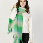 Sciarpa Only onlmia check scarf cc Verde - Foto 1